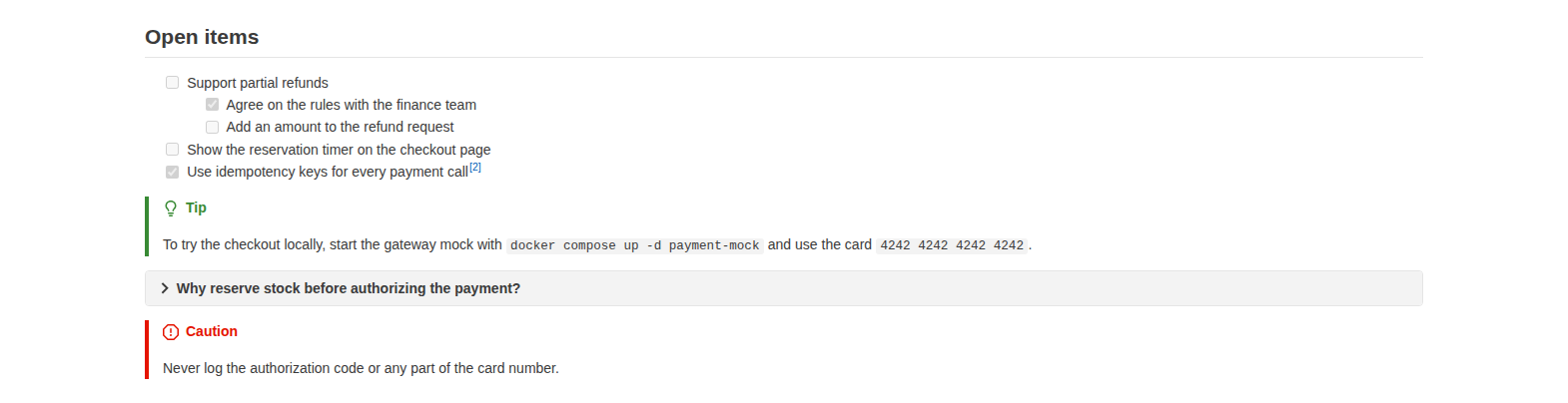 Task lists, GitHub alerts and a collapsible section in the preview